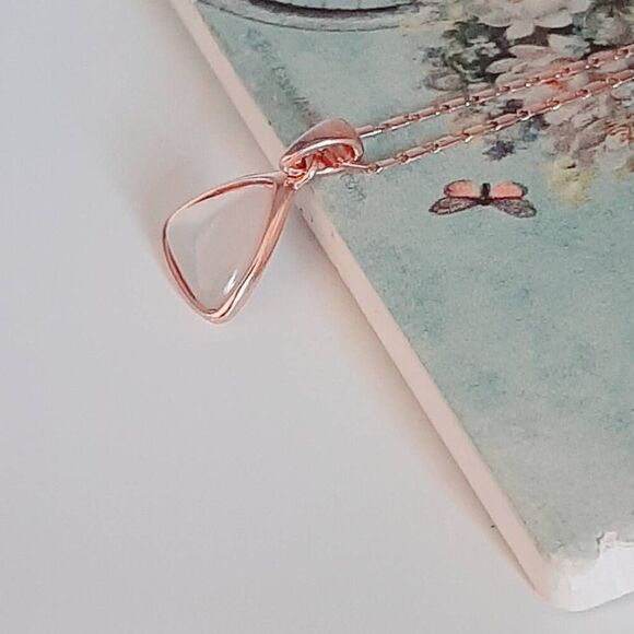 2/$40 Ladies Triangular Opal Necklace - Picture 6 of 11